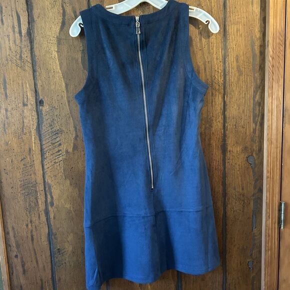 Womens DESIGN LAB for Lord & Taylor Faux‎ Suede Dress Size Medium - Picture 4 of 4